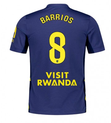 Atletico Madrid Pablo Barrios #8 Udebanetrøje 2025-26 Kortærmet
